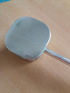 Uus kahepoolne metallist lihavasar (4 foto / 7)