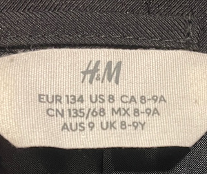 H&M ülikond pikkusele 134 ehk ca. 8-9 aastasele (2 foto / 2)