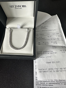 Серебряное колье Sif Jakobs Ellera Grande (2 фото из 2)