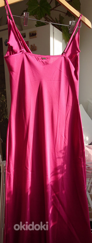 Guess Вечернее платье-комбинация розового цвета цвета фуксии, размер L (фото #3)