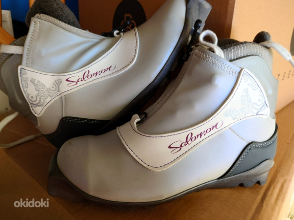 Лыжные ботинки Salomon 36 размера. (фото #1)