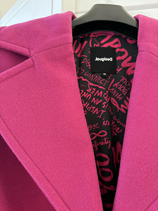 Desigual villamantel fuksia suurusele M (ka L) (8 foto / 10)