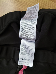 Armani Exchange mustad roosa triibuga püksid suurusele M (8 foto / 9)
