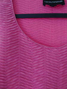 Emporio Armani tekstuuriga roosa topp suurusele 38 (34-36) (3 foto / 10)