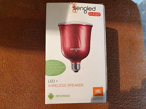 Sengled Pulse Master red - pirn, bluetooth kõlar, uus (1 foto / 3)