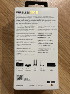Rode wireless GO II (3 фото из 3)