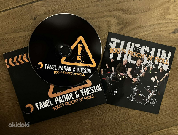 Альбом Tanel Padar & The Sun 100% Rock'N'Roll с буклетом текстов песен