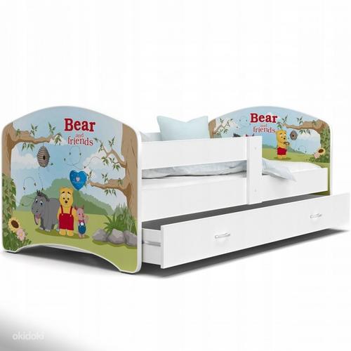 Новая детская кроватка LUCKY 160x80 + ящик + матрас (фото #1)