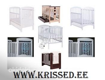 Новые детские кроватки, 120x60 и другие товары (фото #1)