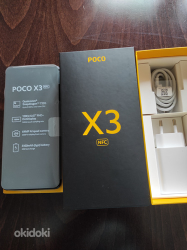 POCO X3 NFC Cobalt Blue 6 ГБ ОЗУ 128 ГБ ПЗУ (фото #3)