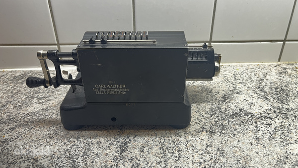 Walther RM mehaaniline kalkulaator (foto #3)