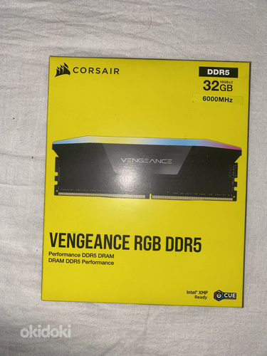 CORSAIR VENGEANCE RGB 32GB 2x16GB CL30
