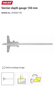 Глубиномер, 150 mm (4 фото из 4)