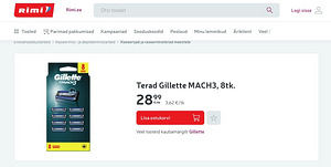 Philips Mach 3 terad x8 (1 foto / 5)