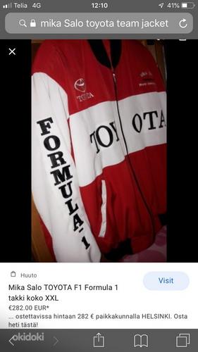 Куртка Toyota Formula 1 - Mika Salo (фото #3)
