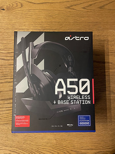 Logitech Astro A50 Wireless Gaming Headphones + Base Station (1 foto / 1)