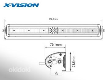 Kaugtuli LED X-VISION DOMIBAR X, led-parktulega 9-32V, 128W (foto #2)