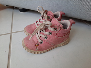 Кожаные ботинки ecco s 21, stp 13,8см (3 фото из 3)