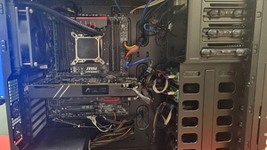 Gamer i7-5820K, 16GB RAM, 480GB SSD, 1060 video, garantii (2 foto / 5)
