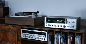 Sansui 661 ressiiver (1971-76, 2x27W, 10 kg) (5 foto / 10)