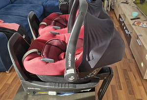 Maxi Cosi Tinka turvahällid Familyfix alustega (2 foto / 5)
