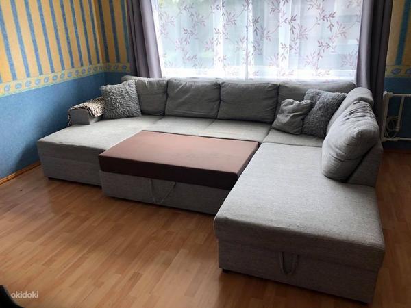П-образный угловой диван-кровать (фото #2)