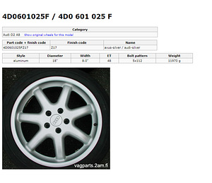 Диски Ronal 18'' + резина 225/50R18 (8 фото из 8)