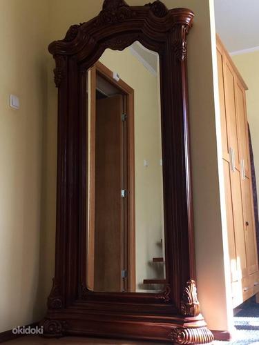 Большой зеркало (массивная древесина) (фото #2)