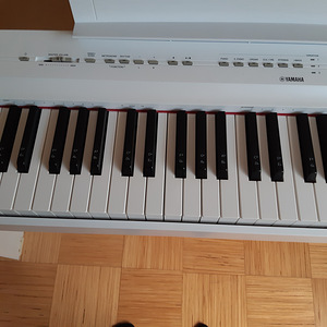 Digiklaver Yamaha P-125 valge koos alusega +pedaal + juhend (5 foto / 5)