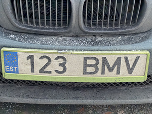 Autonumber 123 BMV (1 foto / 1)