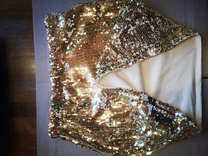 Sädelev glitter seelik Suurus S (3 foto / 4)