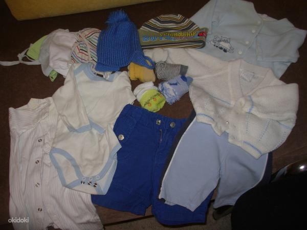 Ползунки, кофта, штаны на 3-12 месяцев, новое (фото #1)