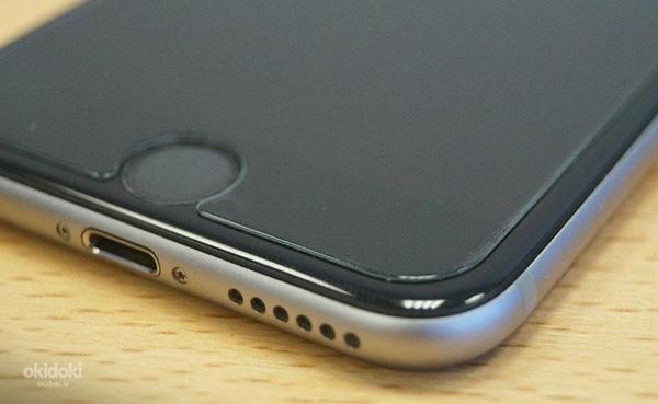 Защитные стекла для телефонов iPhone с УФ клеем (фото #3)