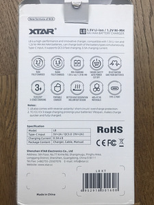 Akupatareid 1.5V 2500mAh AA Lithium ja laadija, uued (2 foto / 2)
