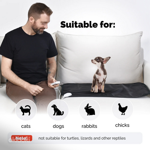 Грелка для собак / кошек, Одеяло с подогревом для домашних (фото #4)