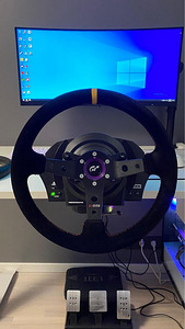 Thrustmaster T300 RS GT + uus Logitech shifter + usb adapter (1 foto / 5)