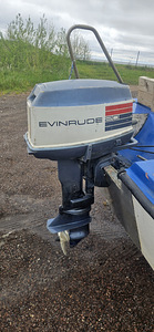 Mootorpaat marino mustan + haagis + mootor evinrude 20hp (4 foto / 7)