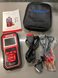Konnwei KW870 OBD2 auto skanner koos aku testeriga (1 foto / 3)