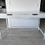 IKEA kirjutuslaud ALEX, 132x58 cm, valge. 804.834.38 (foto #1)