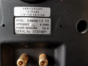 Kõlarid Wharfedale Diamond 7.2 (5 foto / 5)