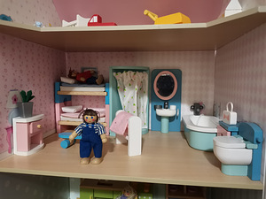 Le Toy Van Sweetheart nukumaja mööbliga (3 foto / 6)