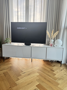 Valge Tv aluskapp 200cm (1 foto / 5)