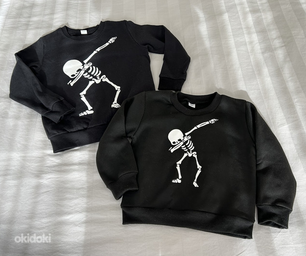 Halloweeni pusad, vanus 4 ja 8 aastat, hind kokku 10 eur