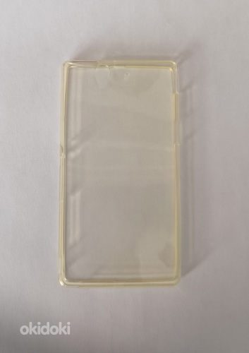 Läbipaistev silikoonist telefoni ümbrik Sony Xperia Z