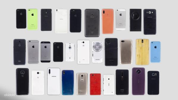 Kollektsioon Samsung Nokia Huawei Oneplus iPhone telefone (foto #1)