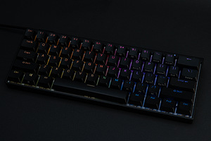 Klaviatuur Durgod Venus, Gateron Brown Switch, RGB (1 foto / 3)