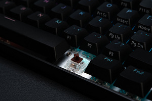 Klaviatuur Durgod Venus, Gateron Brown Switch, RGB (3 foto / 3)