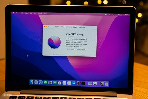 Apple MacBook Pro (Retina, 13 дюймов, начало 2015 г.) (фото #9)