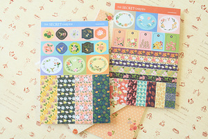 Secret Garden scrapbook planner stickers (2 photo of 3)