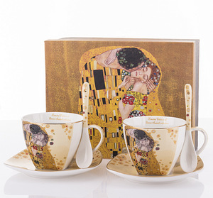 Serviis kahele inimesele "Klimt, Kiss" 250ml (1 foto / 3)